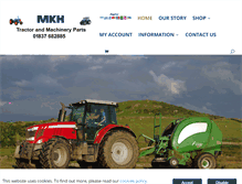 Tablet Screenshot of mkhmachinery.com